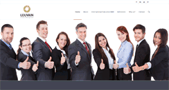 Desktop Screenshot of louvainmba.com